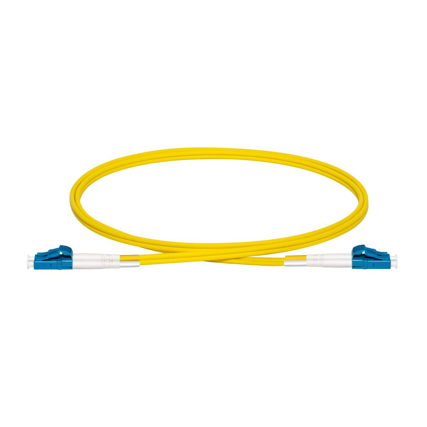 Lanview LVO231410 InfiniBand/fibre optic cable 10 m LC Yellow