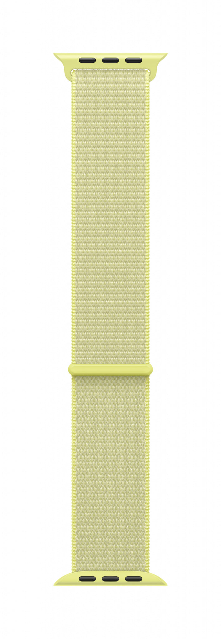 Apple MFF94ZM/A smart wearable accessory Band Yellow Nylon, Recycled polyester, Spandex