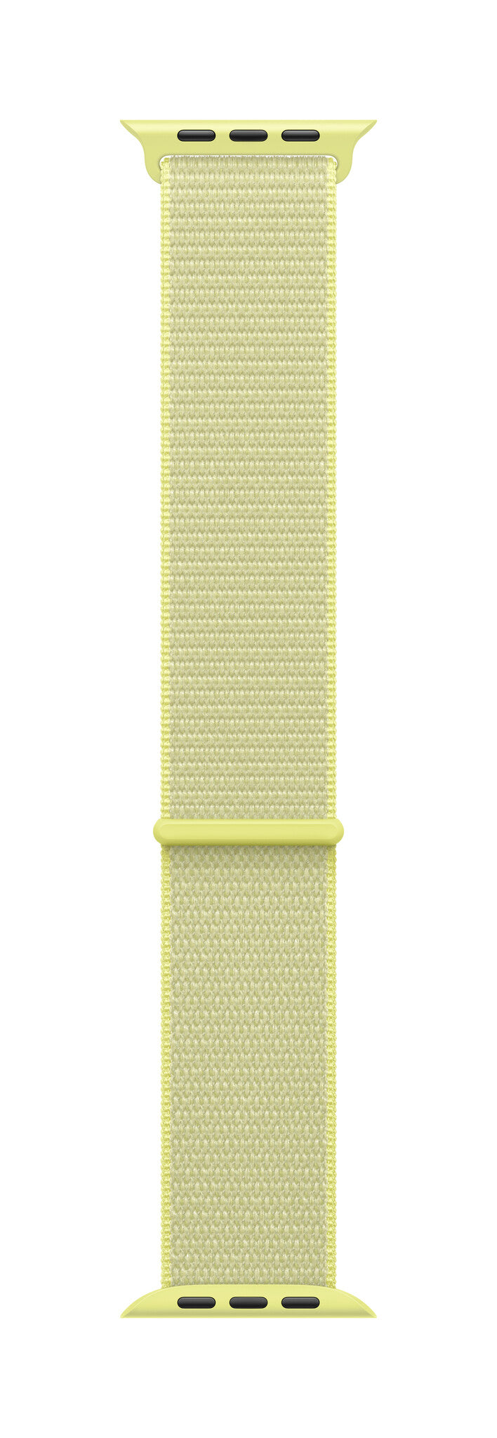 Apple MFFL4ZM/A smart wearable accessory Band Yellow Nylon, Recycled polyester, Spandex