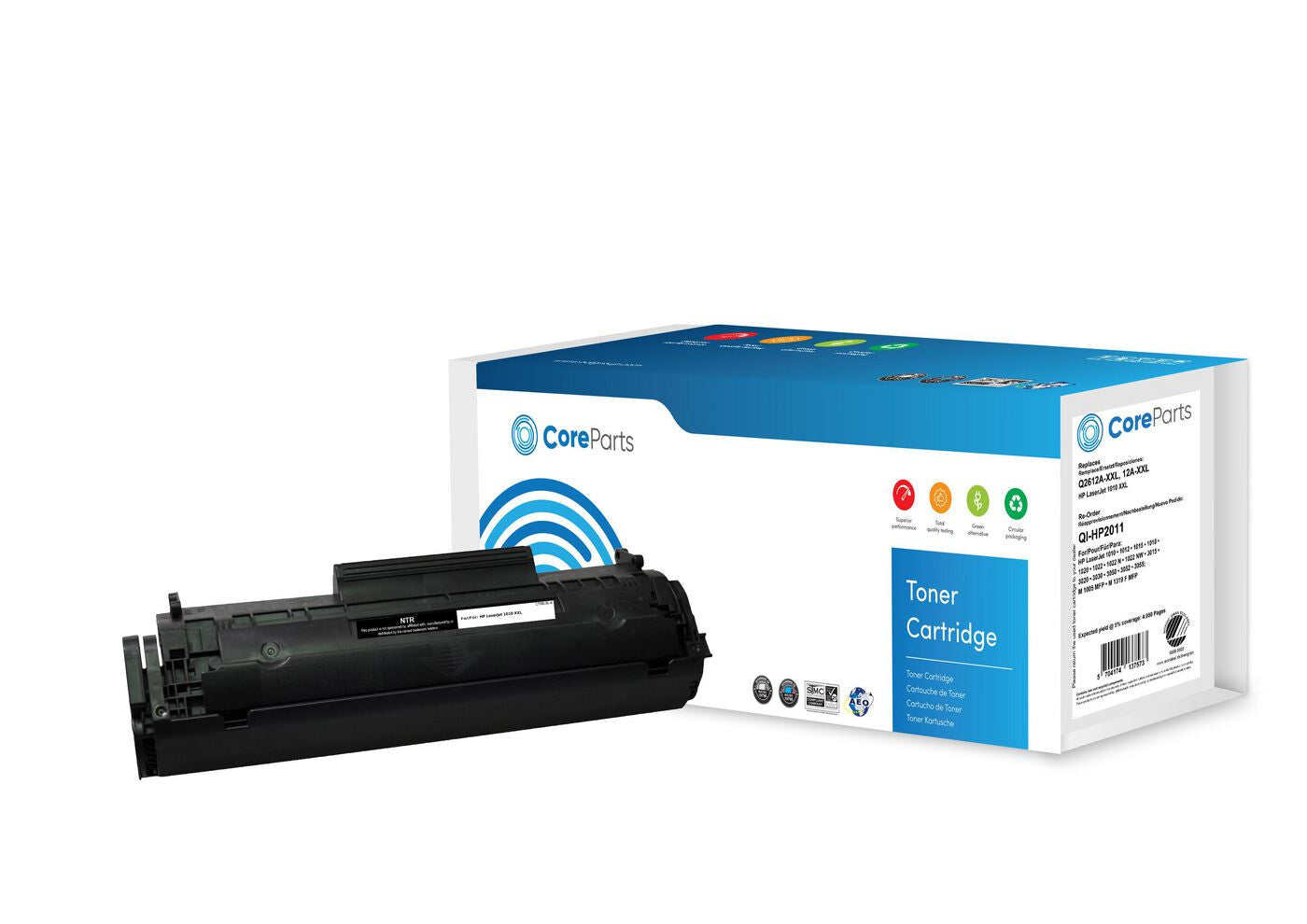 CoreParts Toner Black Q2612A-XXL