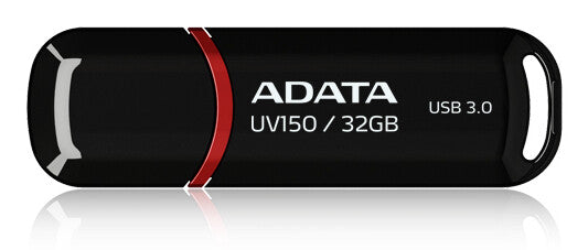 ADATA AUV150-32G-RBK USB flash drive, 32GB, USB 3.2 Gen 1 (3.1 Gen 1), black