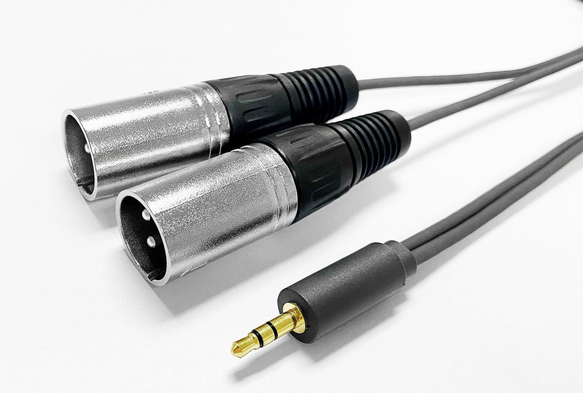 Vivolink PROMJXLRS15 audio cable 15 m 3.5mm XLR Black