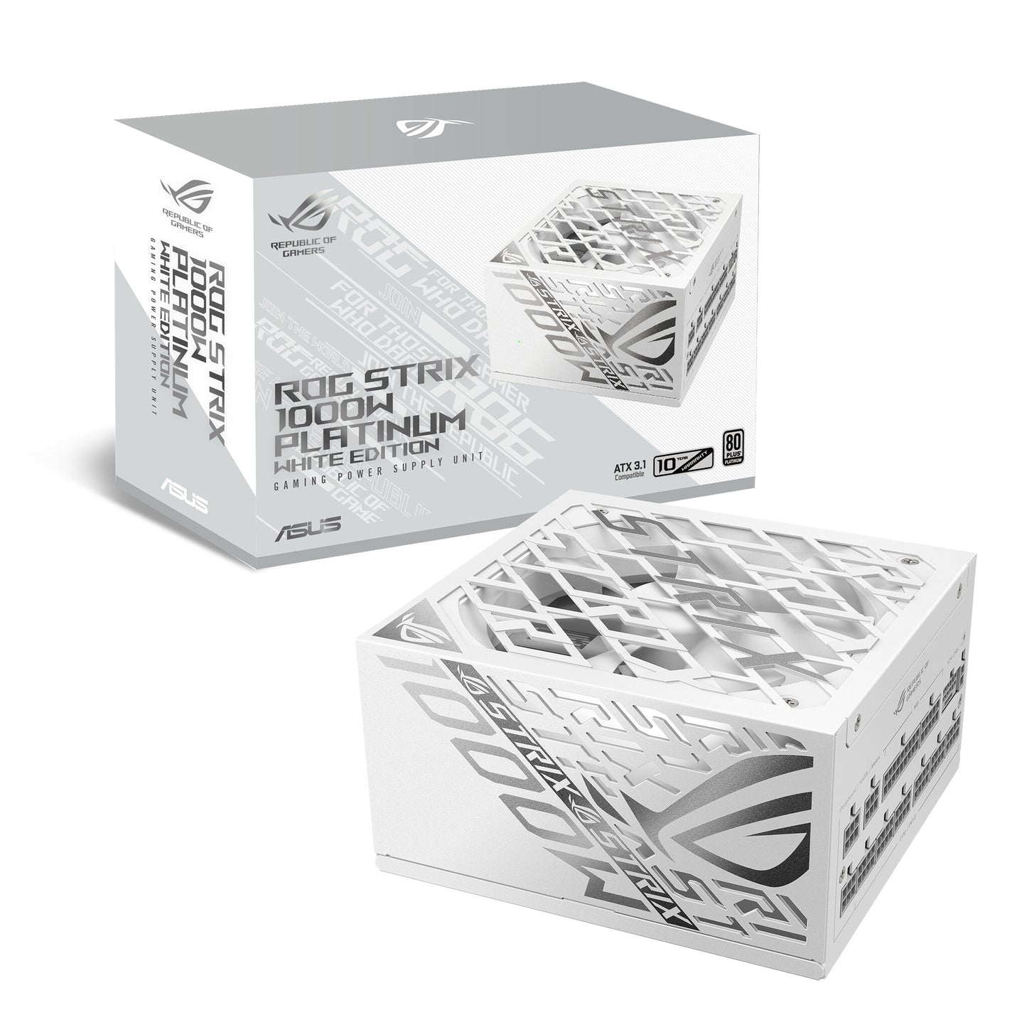 ASUS ROG -STRIX-1000P-GAMING-WHITE power supply unit 1000 W 20+4 pin ATX ATX