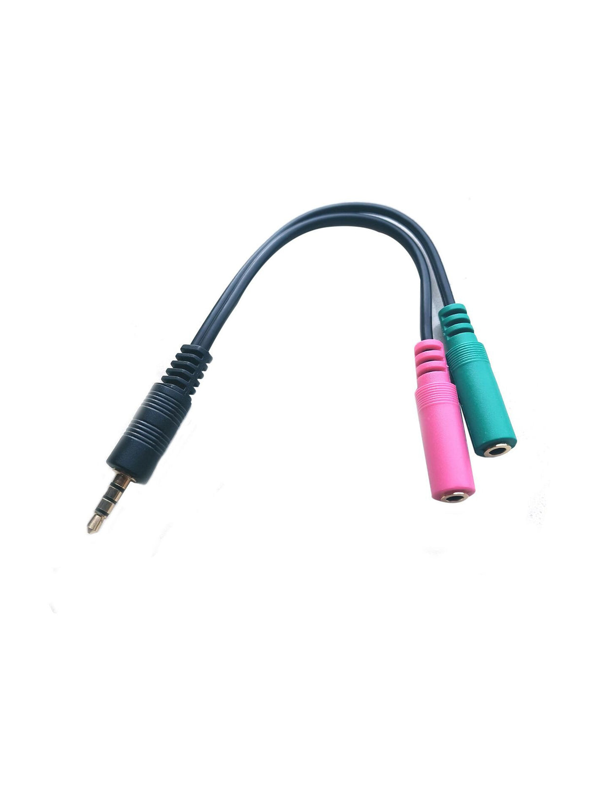 Microconnect AUDALS015 audio cable 0.2 m 3.5mm 2 x 2.5mm Black