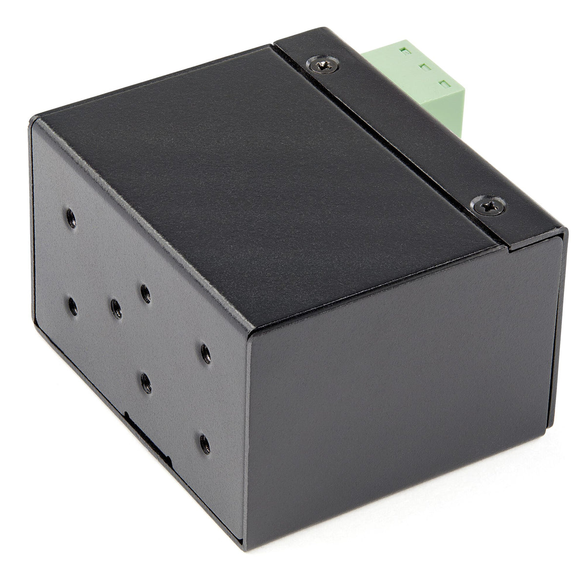 StarTech.com Industrial Fiber to Ethernet Media Converter - 100Mbps SFP to RJ45/Cat6 - Singlemode/Multimode Optical Fiber to Copper Network - 12-56V DC - IP-30/ -40 to +75C - TAA