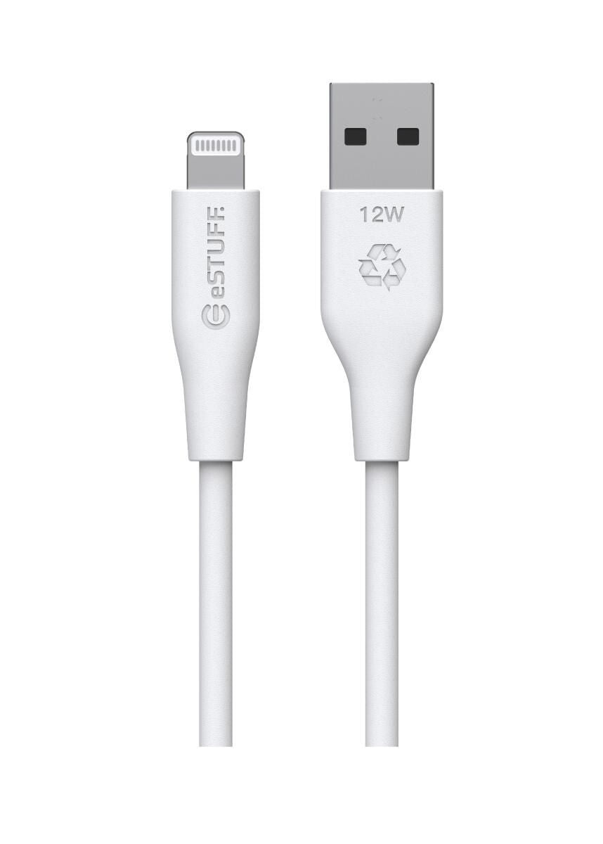 eSTUFF ES601170 lightning cable 1 m White