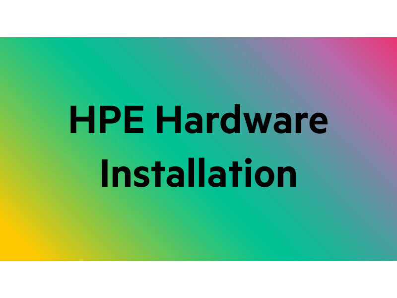 HPE U4823E installation service