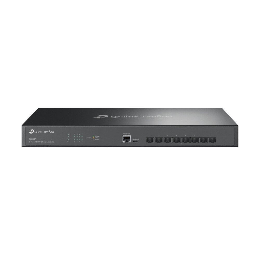 TP-Link Omada 8-Port 10GE SFP+ L2+ network switch, Managed