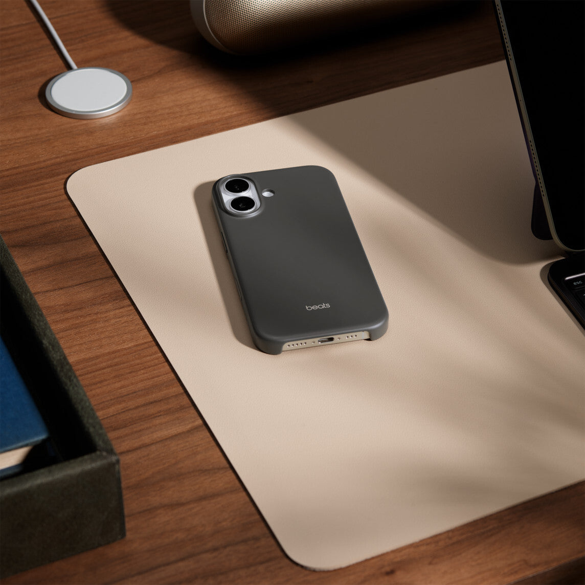 Apple Beats iPhone 17 Case with MagSafe and Camera Control — Granite Grey