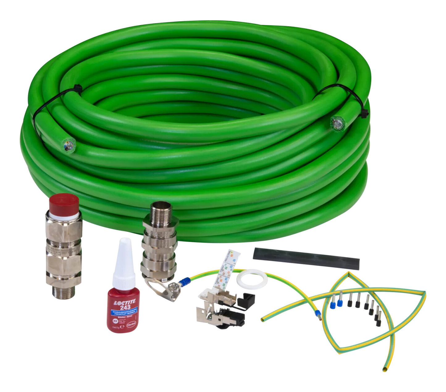 Axis 01543-001 camera cable 10 m Green
