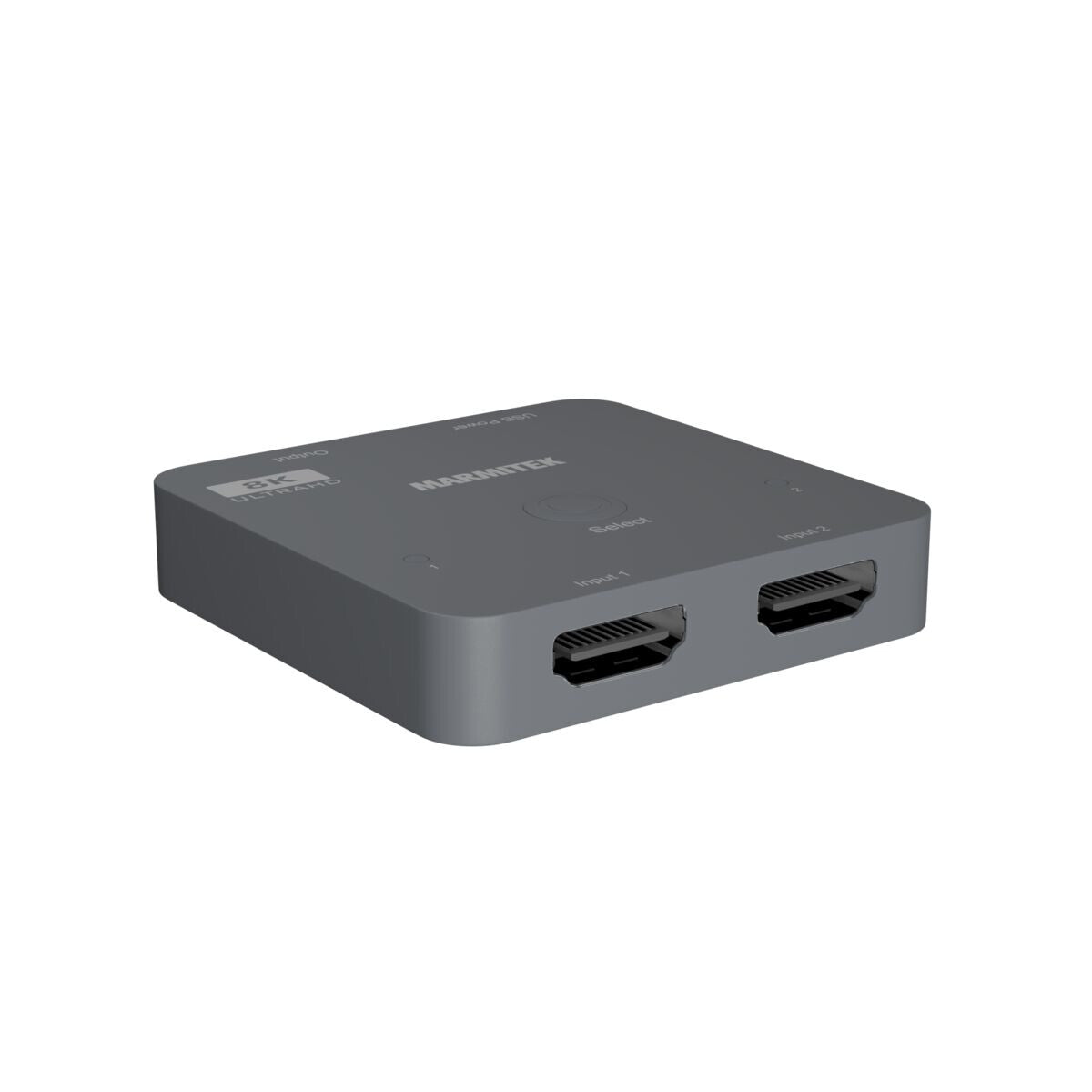 Marmitek Connect 720 - HDMI switch 8K 60Hz - 4K 120Hz - HDMI 2.1 - 2 in / 1 out