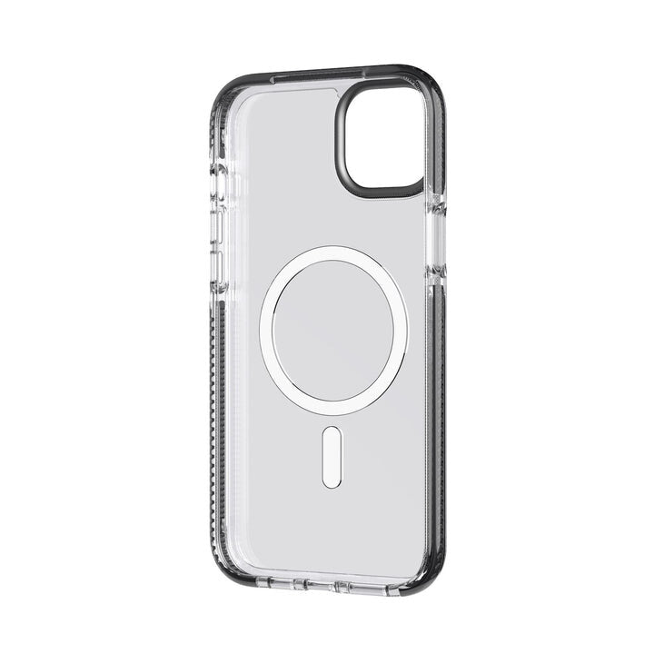 Tech21 Evo Crystal mobile phone case 17 cm (6.7") Cover Black, Transparent