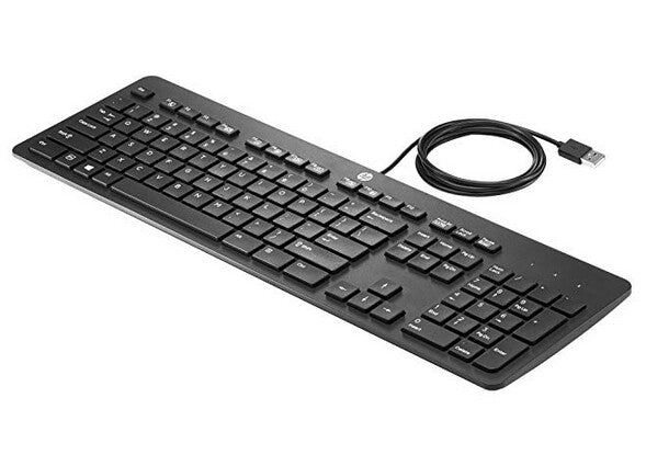 HP 803181-131 keyboard Office USB Portuguese Black