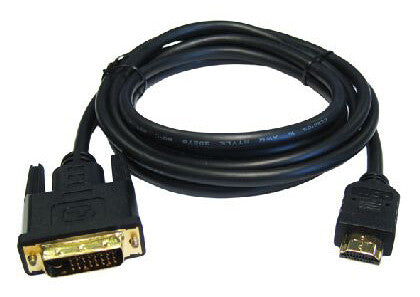 Cables Direct 1.8m HDMI-DVI-D 2 m Black