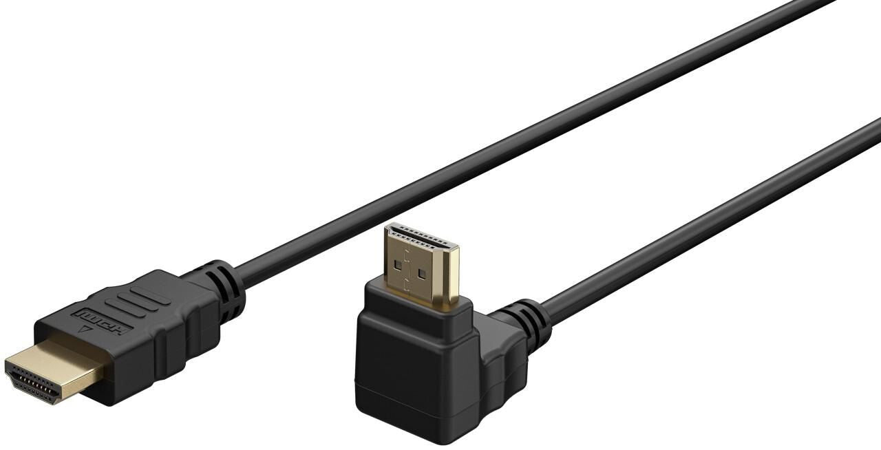 Microconnect HDM191905V1.4A90 HDMI cable 0.5 m HDMI Type A (Standard) Black