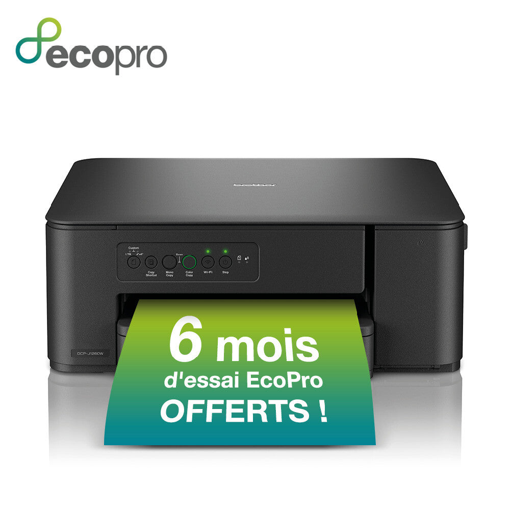 Brother 3-in-1 Compact Wireless Inkjet Printer DCP-J1260W
