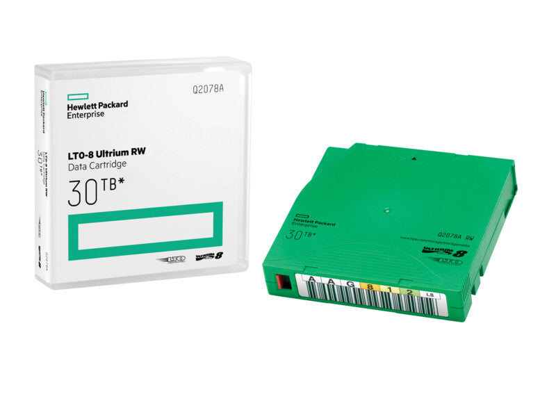 HPE Q2078AN backup storage media Blank data tape 30 TB LTO 1.26 cm