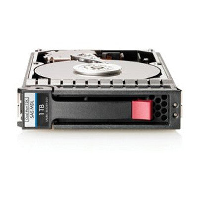 HPE 1TB 3G SAS 7.2K rpm LFF (3.5-inch) Dual Port Midline 1yr Warranty Hard Drive internal hard drive 7200 RPM 16 MB 3.5"