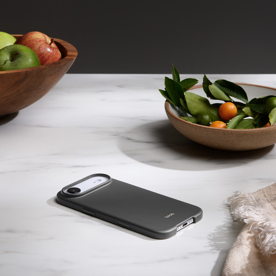 Apple Beats iPhone Air Case with MagSafe and Camera Control — Granite Grey