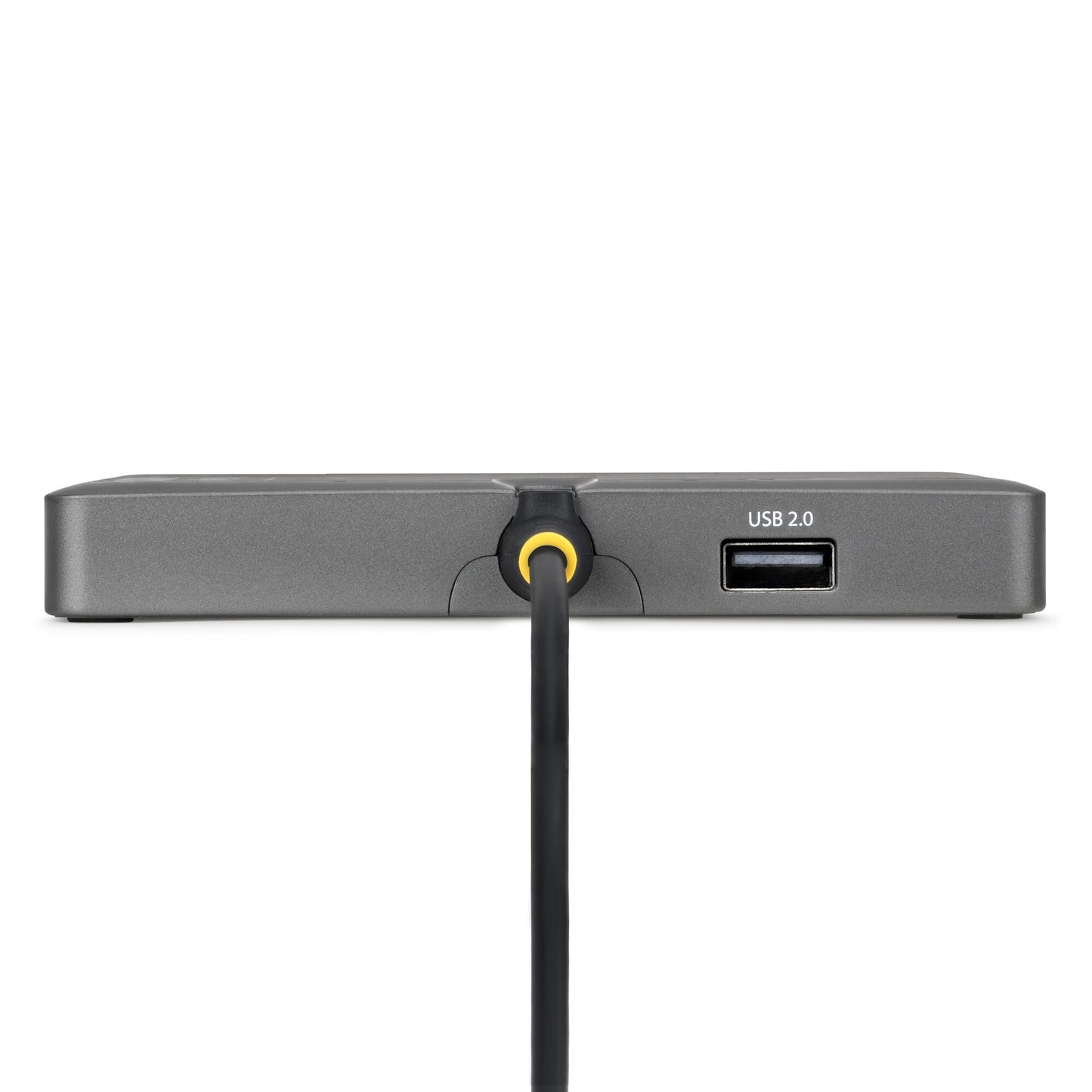 StarTech.com USB-C to Quad-Monitor Workstation Adapter, 4K 60Hz DisplayPort, 140W PD Passthrough for Laptop Charging, USB Port for Wireless Keyboard / Mouse, TAA