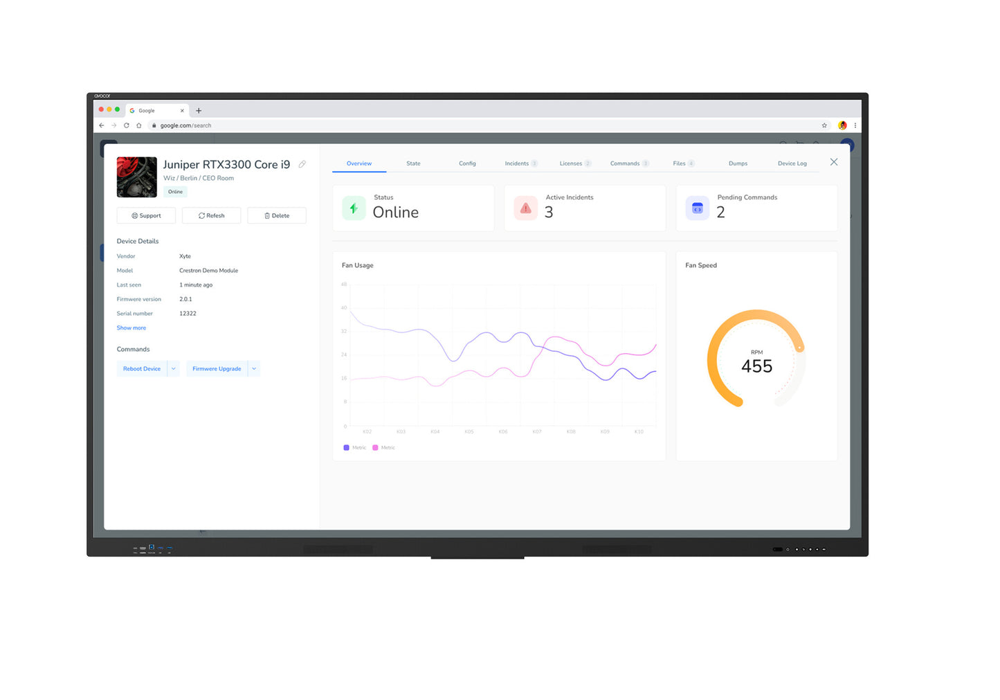 Avocor AVE-6550 interactive whiteboard