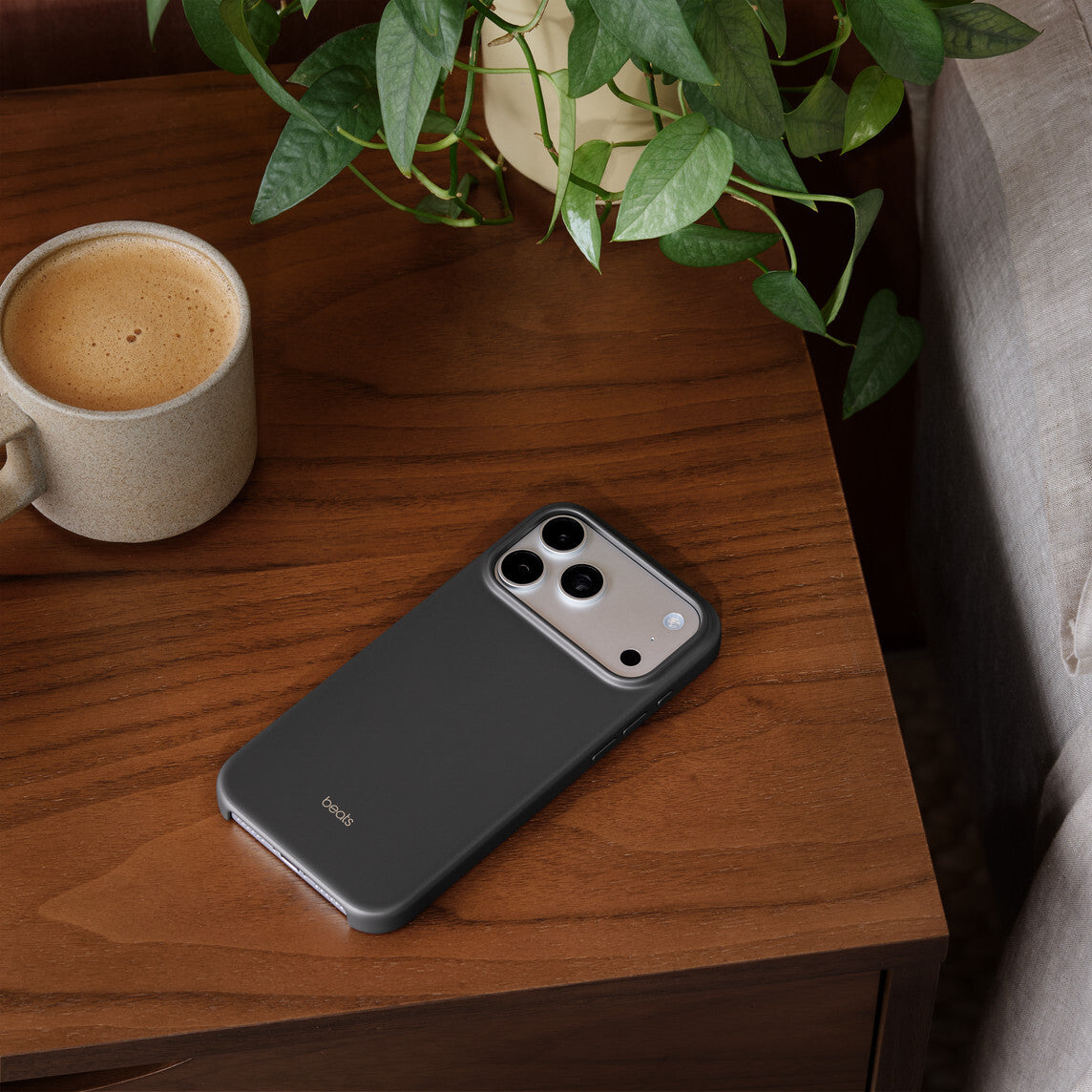 Apple Beats iPhone 17 Pro Max Case with MagSafe and Camera Control — Granite Grey