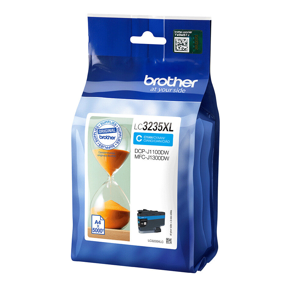 Brother LC3235XLC ink cartridge 1 pc(s) Original High (XL) Yield Cyan