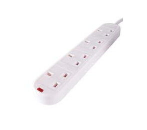 DP Building Systems 27-4020S power extension 2 m 4 AC outlet(s) Indoor White