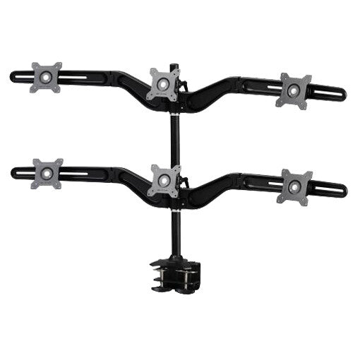 Amer Mounts AMR6C monitor mount / stand 61 cm (24") Desk Black