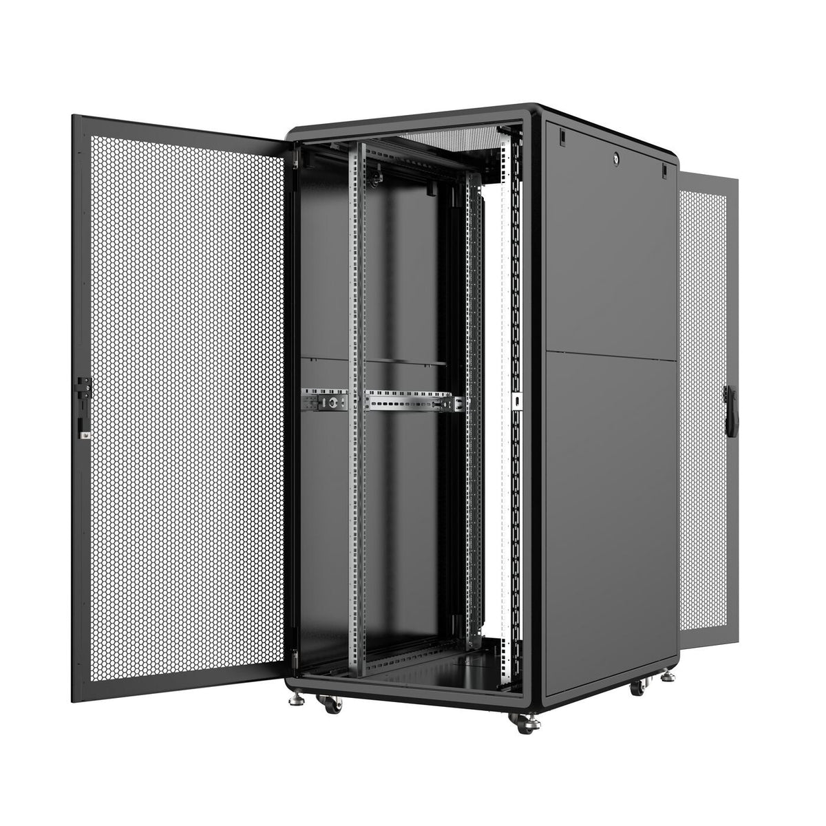Lanview RSL32U81BL rack cabinet 32U Freestanding rack Black