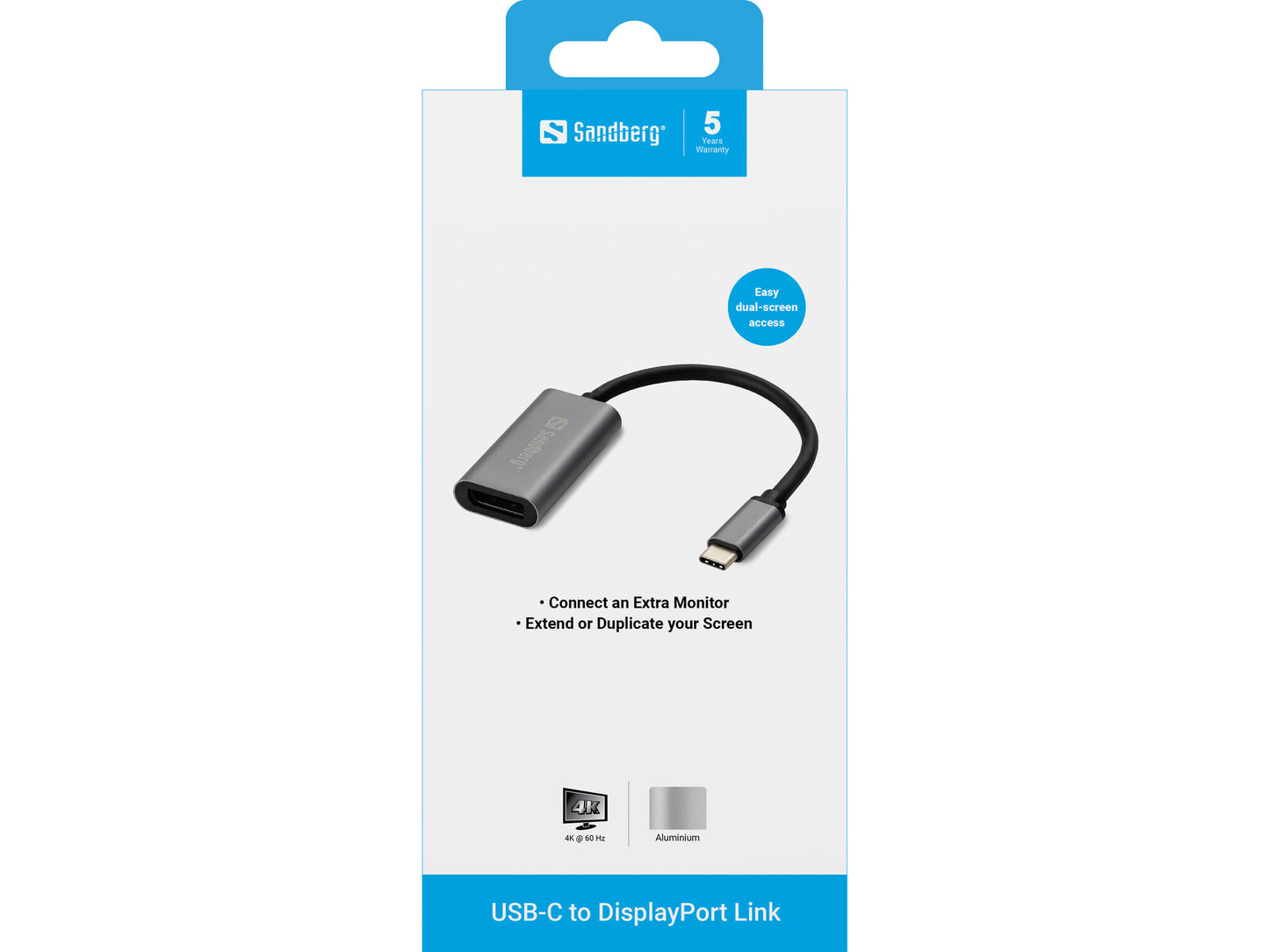 Sandberg USB-C to DisplayPort Link