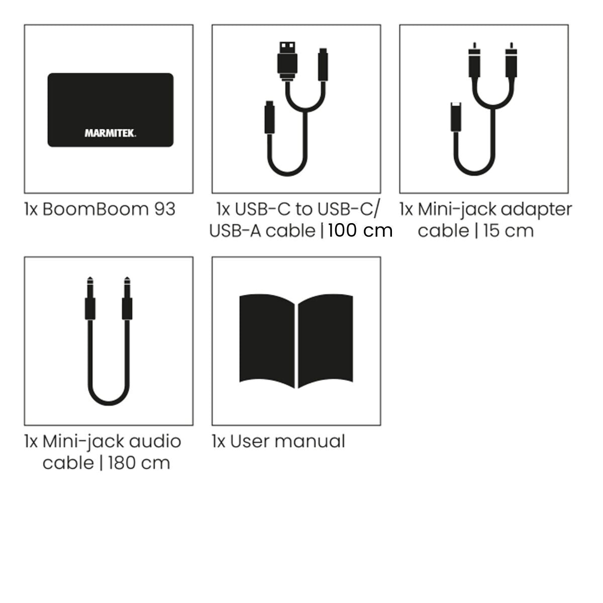 Marmitek BoomBoom 93 - Bluetooth receiver - AptX - NFC