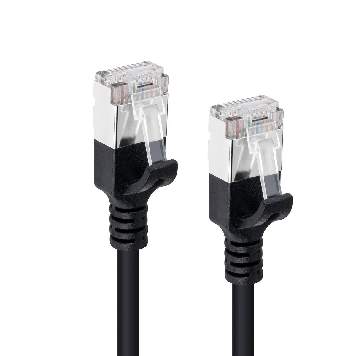 Microconnect V-FTP6A0015S-SLIM networking cable Black 0.15 m Cat6a U/FTP (STP)