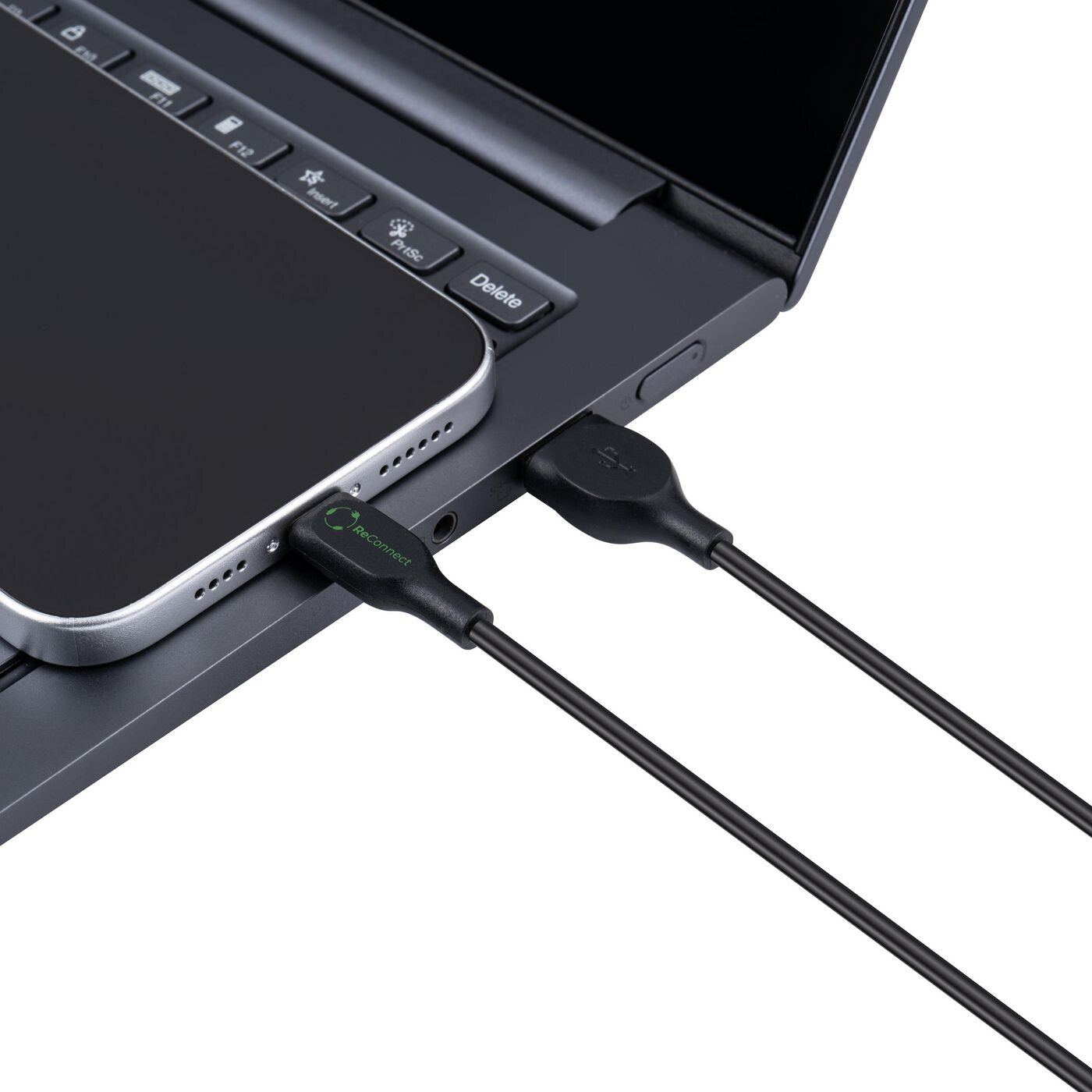 Microconnect ECO-USB3.1CCHAR1B USB cable USB 2.0 1 m USB A USB C Black