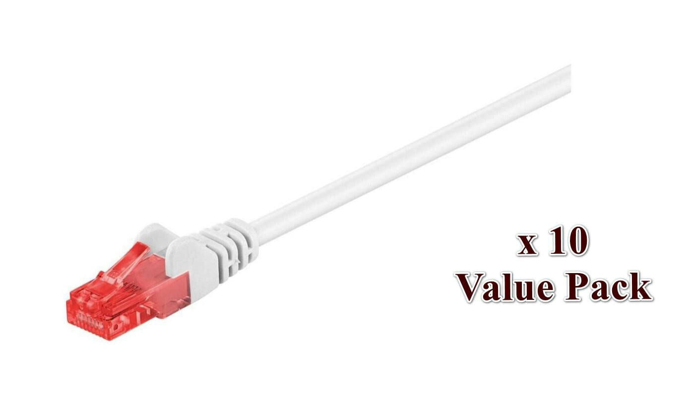Microconnect V-UTP602WVP networking cable White 2 m Cat6 U/UTP (UTP)