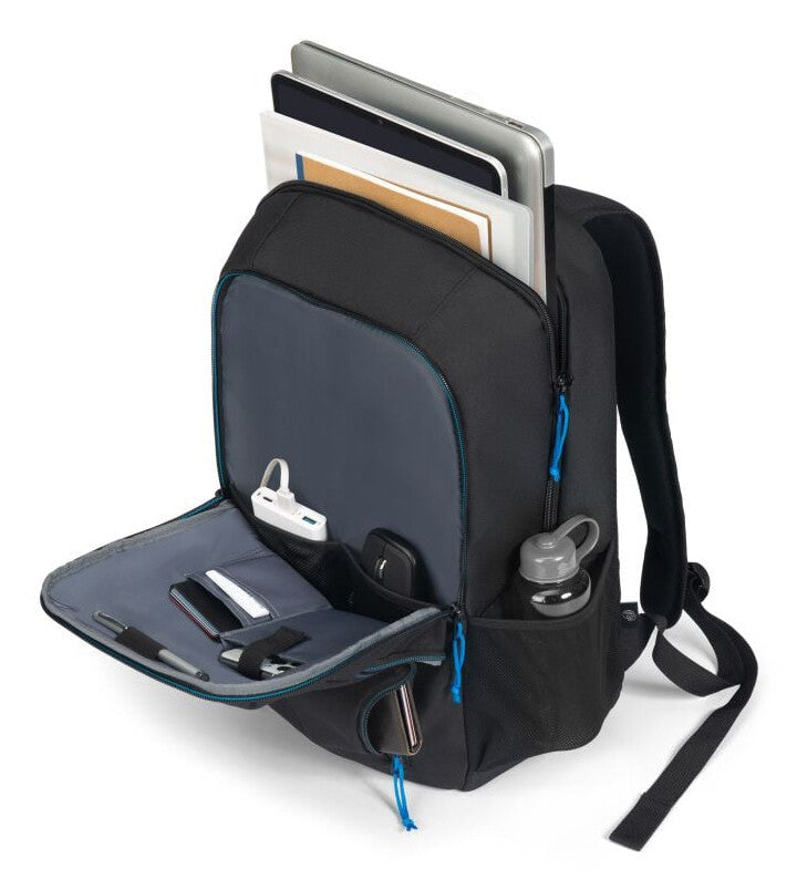 DICOTA SPIN II backpack Casual backpack Black Polyethylene terephthalate (PET)