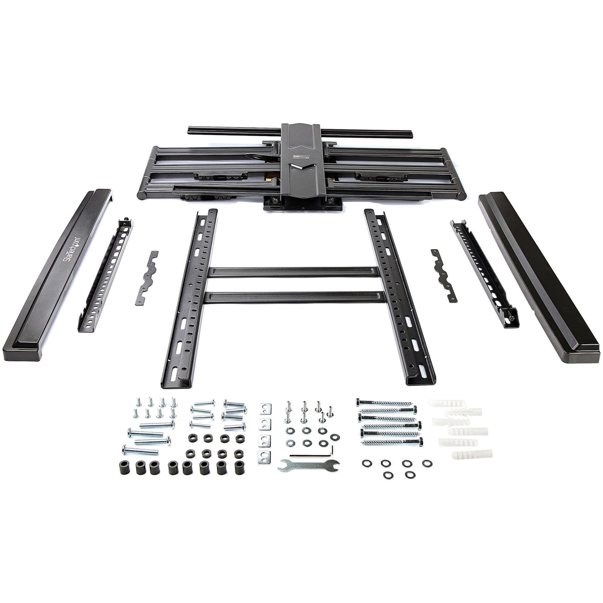 StarTech.com TV Wall Mount supports up to 100 inch VESA Displays - Low Profile Full Motion TV Wall Mount for Large Displays - Heavy Duty Adjustable Tilt/Swivel Articulating Arm Bracket