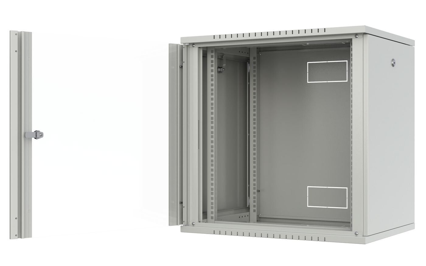 Lanview RWF12U45WH rack cabinet 12U Wall mounted rack White