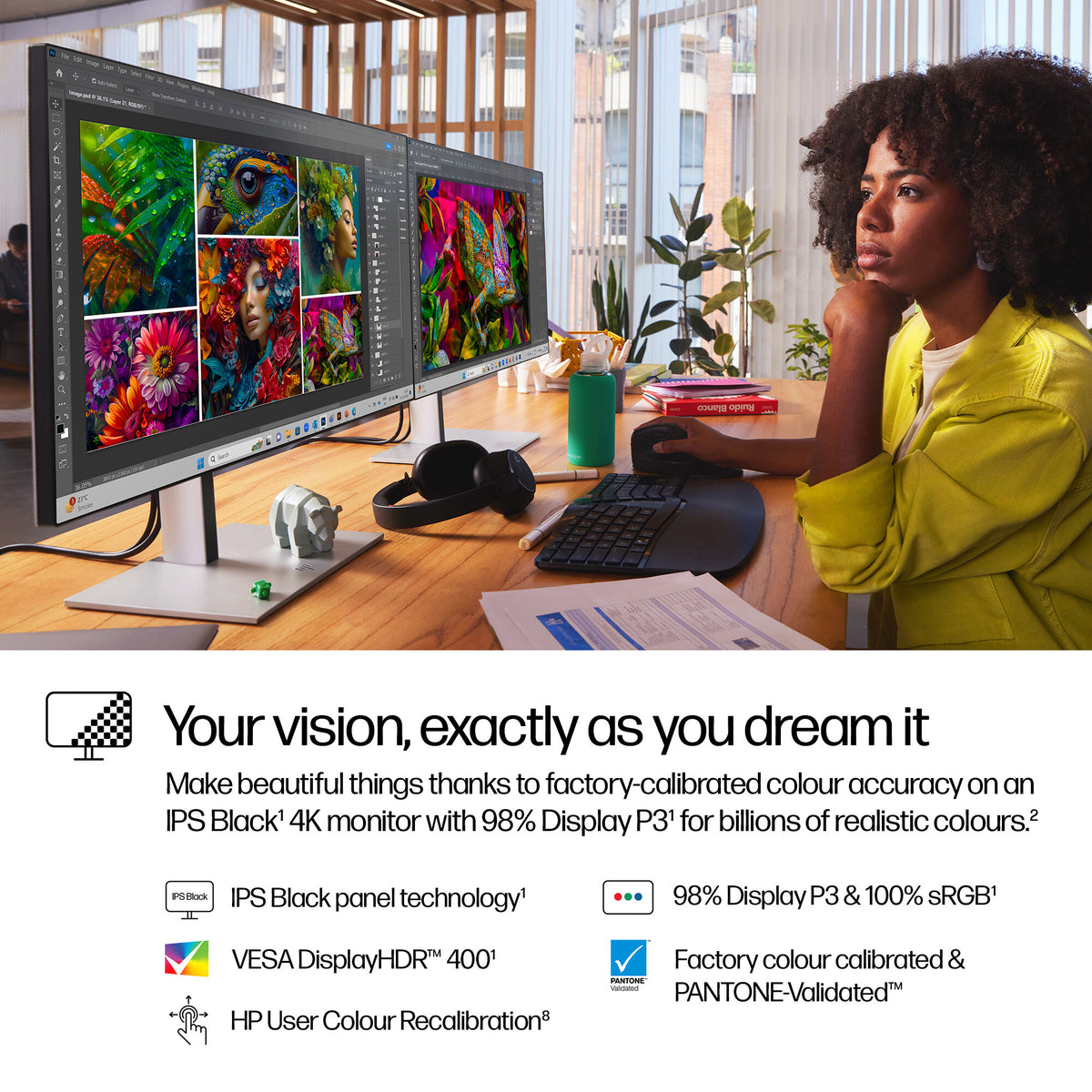HP Series 7 Pro 27 inch 4K Thunderbolt 4 Monitor - 727pk