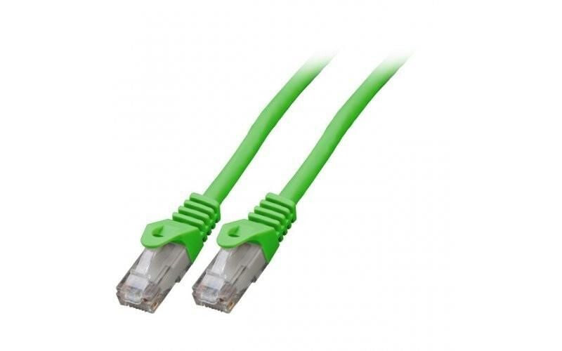 Mercodan Patchkabel KAT6 UTP, Grøn, 2,0m, Halogenfri, 2x4xAWG24 LSZH, Polybag, CCA networking cable Green 2 m Cat6 U/UTP (UTP) Round