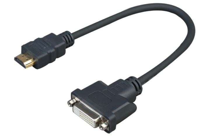 Vivolink PROHDMIADAPDVI video cable adapter 0.2 m HDMI Type A (Standard) DVI-D Black