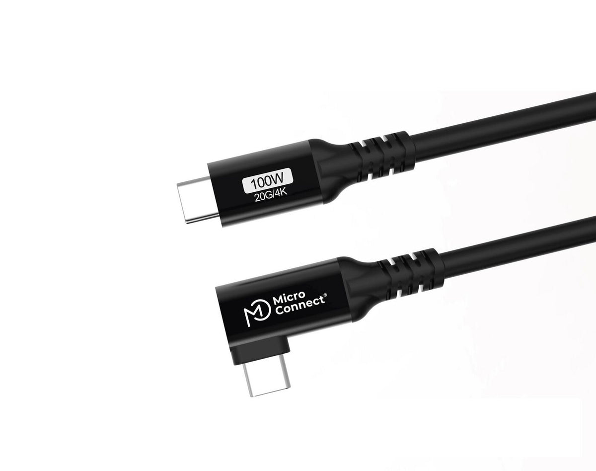 Microconnect USB3.2CC015-A USB cable USB 3.2 Gen 2x2 0.15 m USB C Black