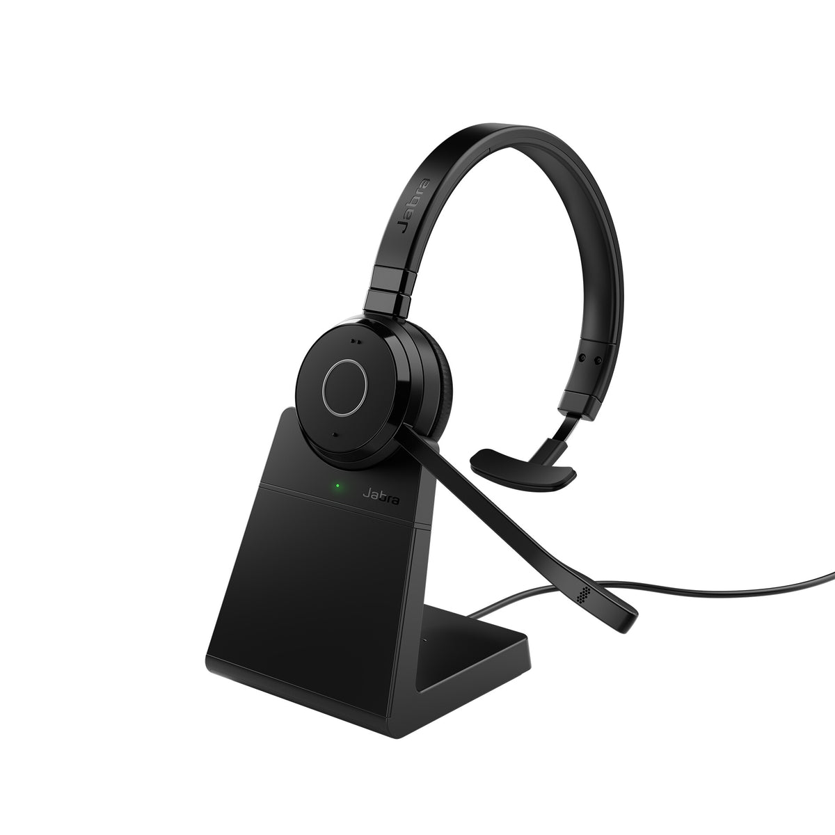 Jabra Evolve 65 TE - Link390a MS Mono (Include Stand) headset, Head-band, Wired & Wireless, Boom microphone, Office/Call center