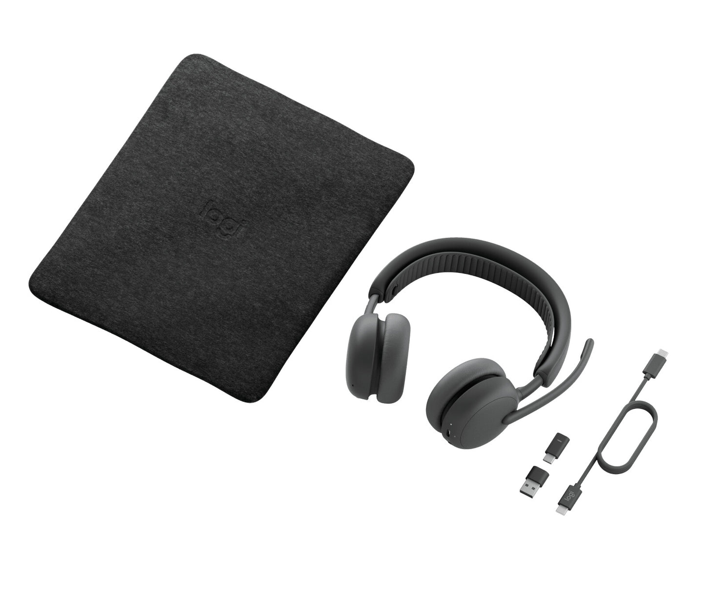 Logitech Zone Wireless 2 ES Headset Head-band Business/Everyday USB Type-C Bluetooth Graphite