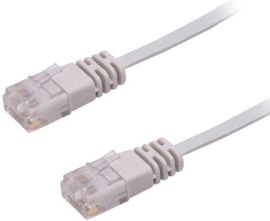 Microconnect V-UTP601-FLAT networking cable Grey 1 m Cat6 U/UTP (UTP)