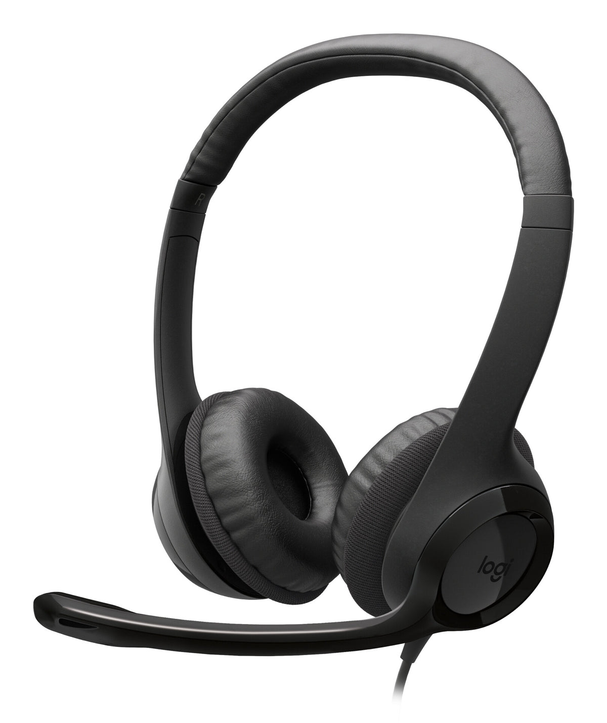Logitech H390 Headset Wired Head-band Calls/Music USB Type-C Black