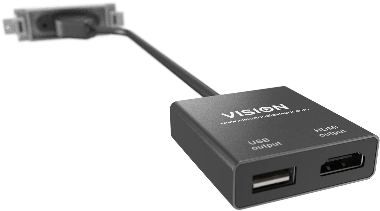 Vision TC3 USBC socket-outlet White