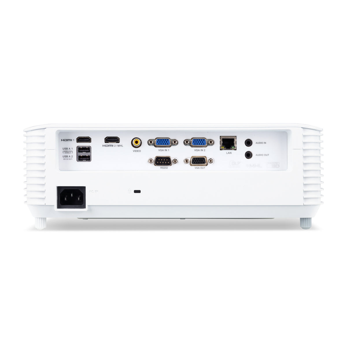 Acer Education S1286HN data projector Ceiling-mounted projector 3500 ANSI lumens DLP XGA (1024x768) White