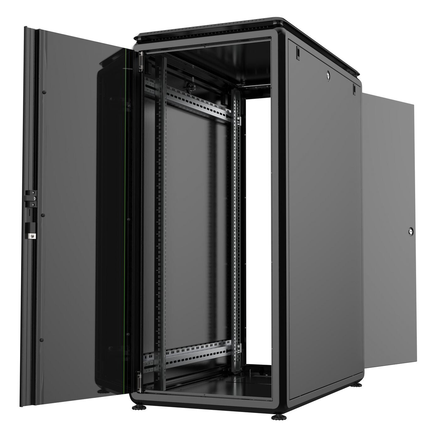 Lanview RDL26U61BL rack cabinet 26U Freestanding rack Black