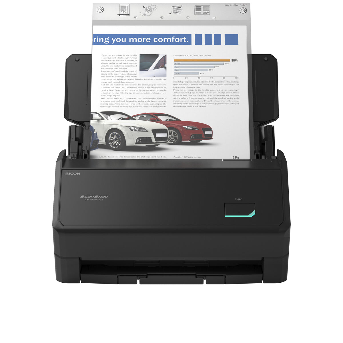 Ricoh ScanSnap iX2400 ADF scanner 600 x 600 DPI A4 Black